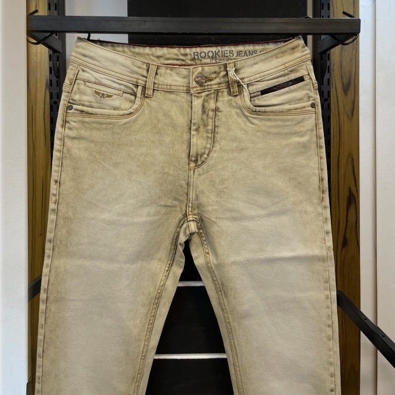 Rookies Premium Wash Denim Jeans 310 Plain