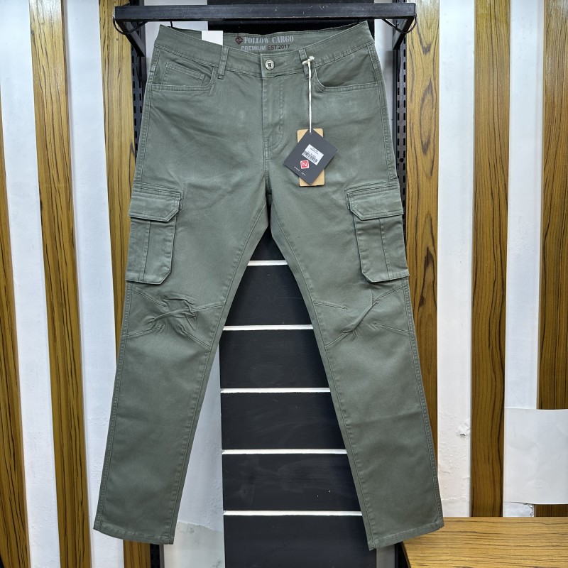 SLIM FIT Cargo Pant 2017444GREEN OLIVE