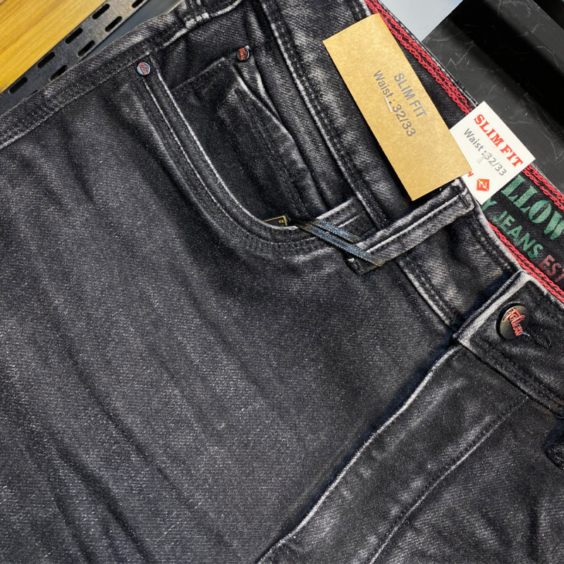 Premium Black Wash Denim 263