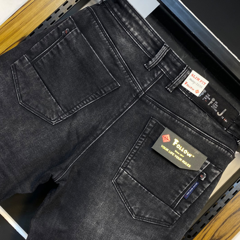 Premium Black Wash Denim 263