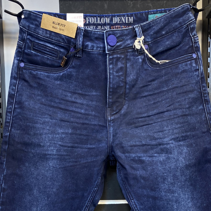 Premium Blue Denim Jeans 218