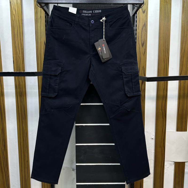 Six Pocket cargo Pant 2017465 d navy