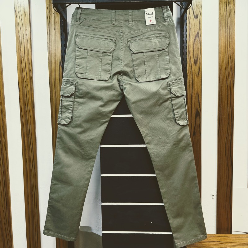 SLIM FIT Cargo Pant 2017432L Olive