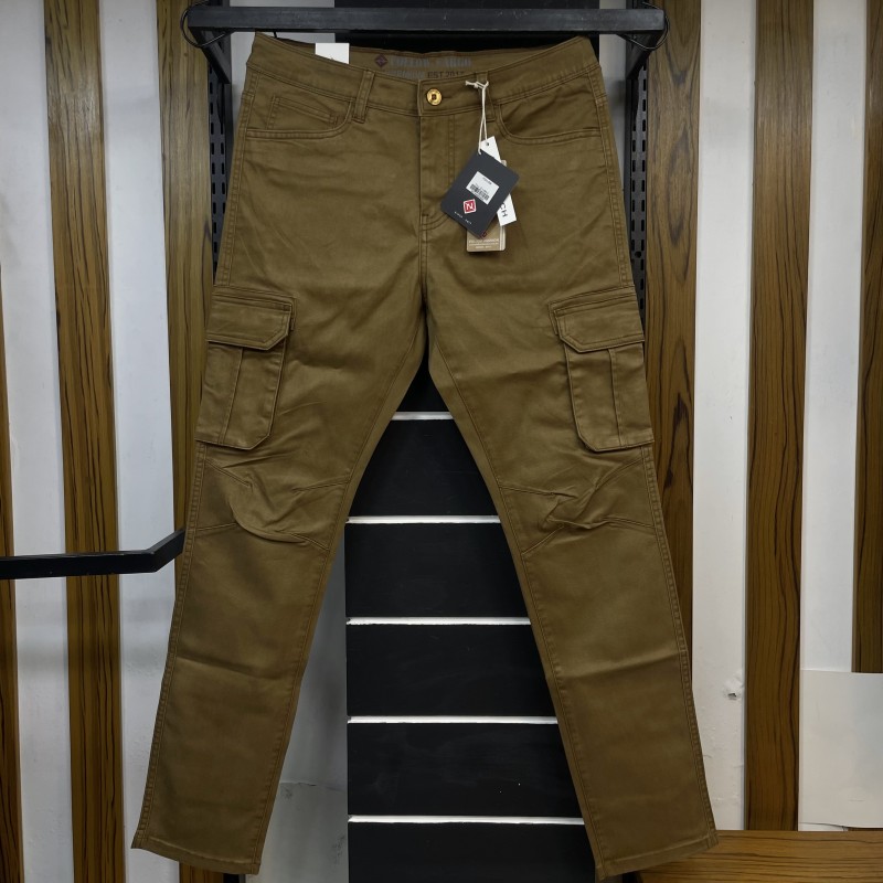 SLIM FIT CARGO PANT 2017444DKHAKI