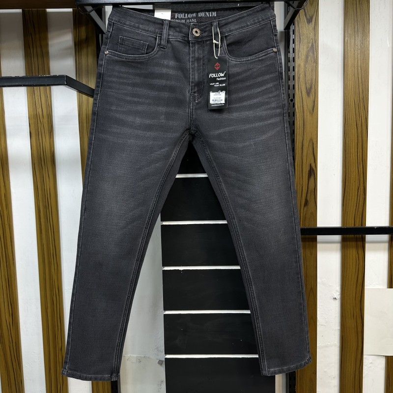 FOLLOW SLIM FIT DENIM 2024113ASH L