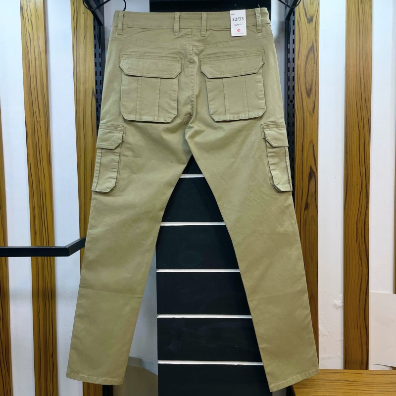 SLIM FIT Cargo Pant 2017431LIGHT OLIVE