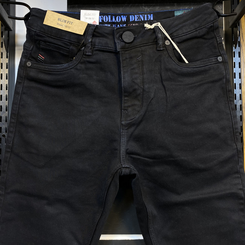 Premium Black Denim Jeans 219