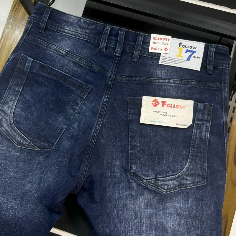 Premium Blue Wash Denim Jeans 312