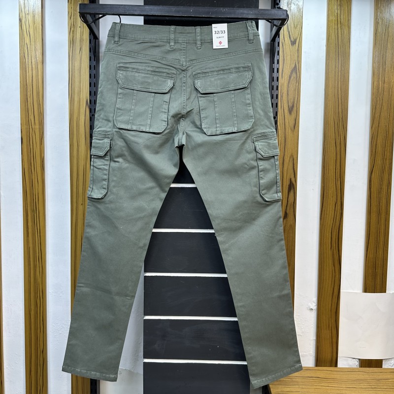 SLIM FIT Cargo Pant 2017444GREEN OLIVE