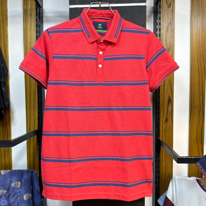 Luxury Yarn Dyeing PK Cotton Polo 2017PK24 Red