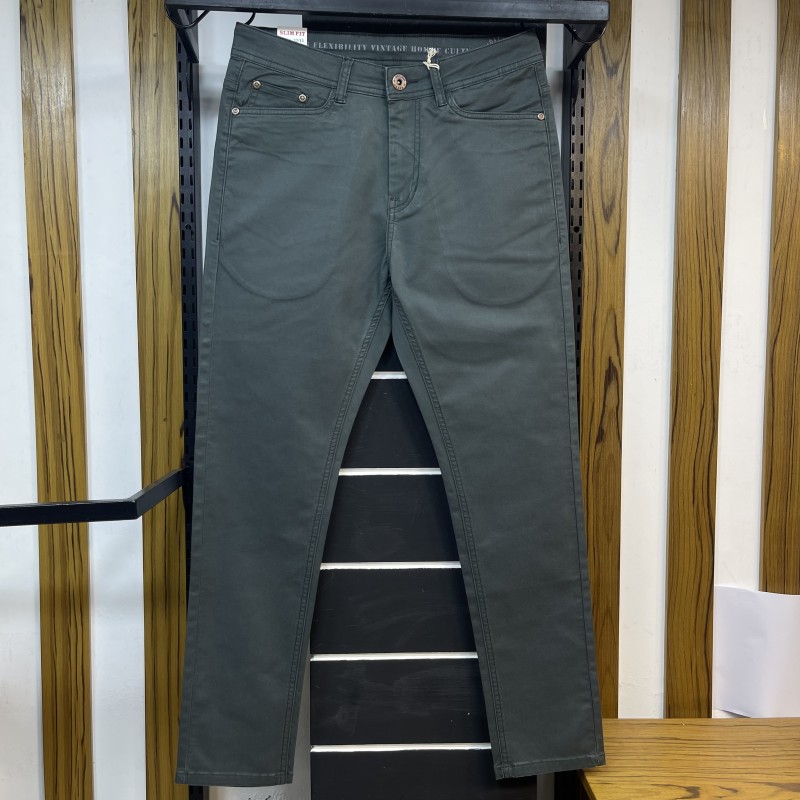 Basic 5 pocket Twill Pant Dark Slate Gray 2017350