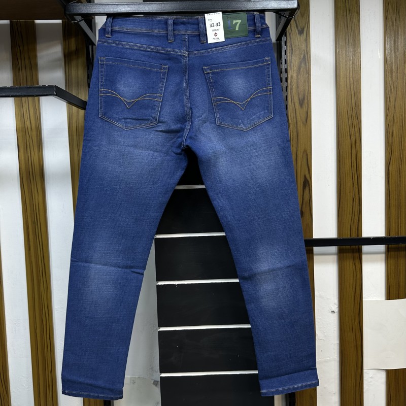 FOLLOW SLIM FIT DENIM  2024113 BLUE L