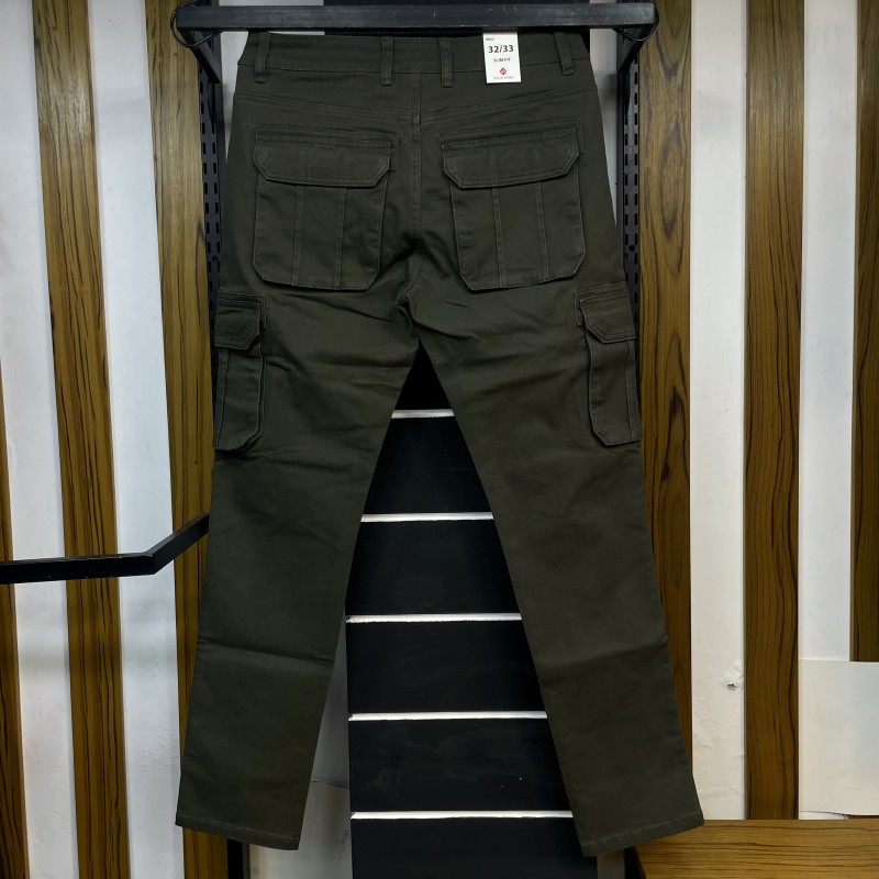 SLIM FIT CARGO PANT 2017444DOLIVE