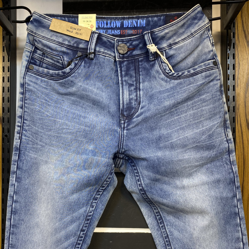 Premium Blue Light Wash Denim 175