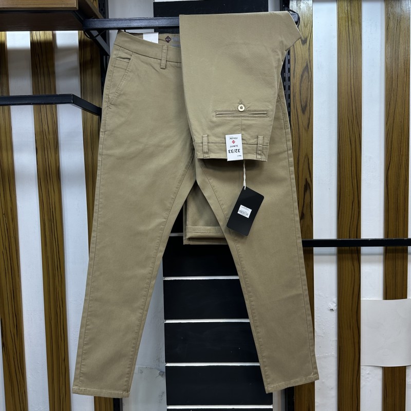 SLIM FIT GABARDINE 2017459D Khaki