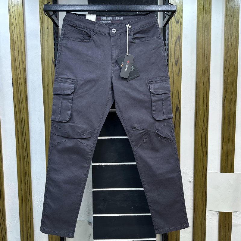 Premium Cargo Pant 2017498silver gray